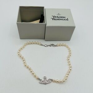 Vivienne Westwood Orb Pearl Necklace